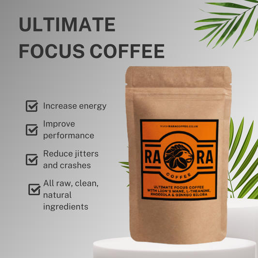 ULTIMATE FOCUS Coffee for optimized taste and performance