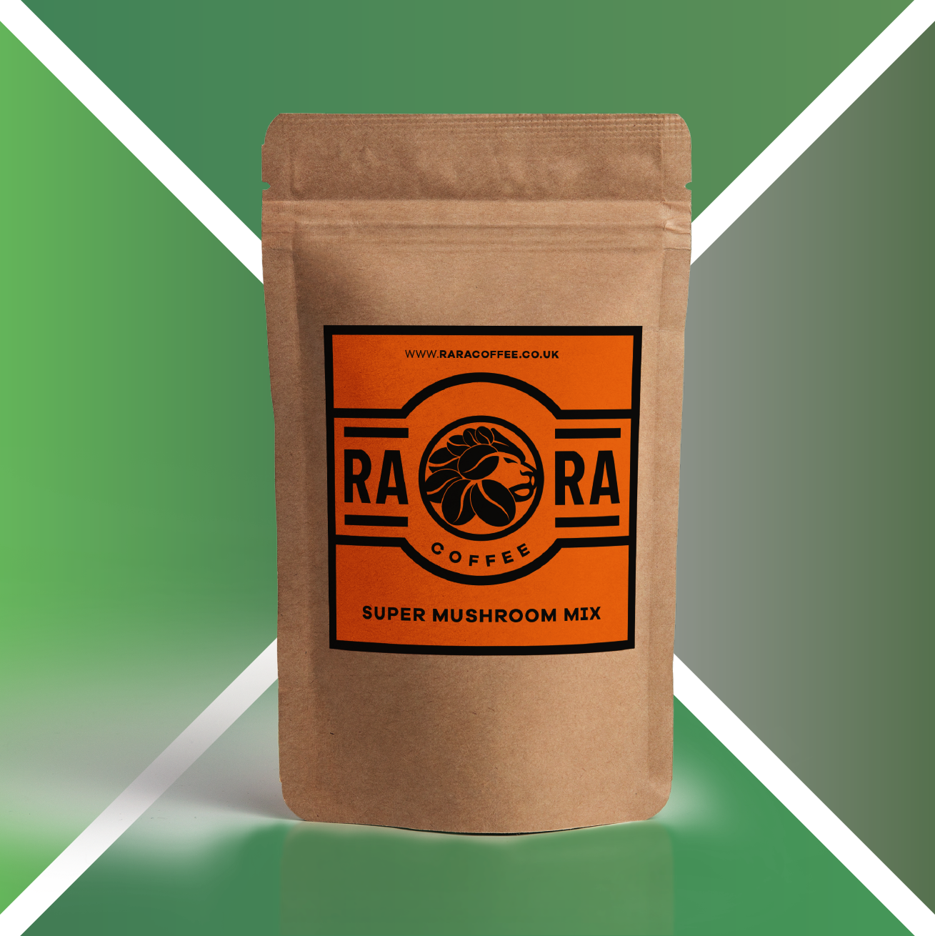 Super Mushroom Mix Blend Lion’s Mane, Reishi, Chaga & Cordyceps.