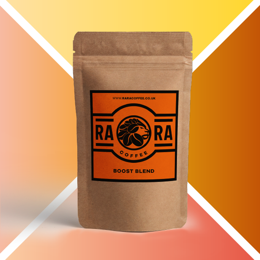 Rara Coffee BOOST Mushroom Coffee with Chaga Mushrooms for a Natural Immune Boost